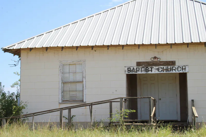 Church's Chicken restaurant interior
